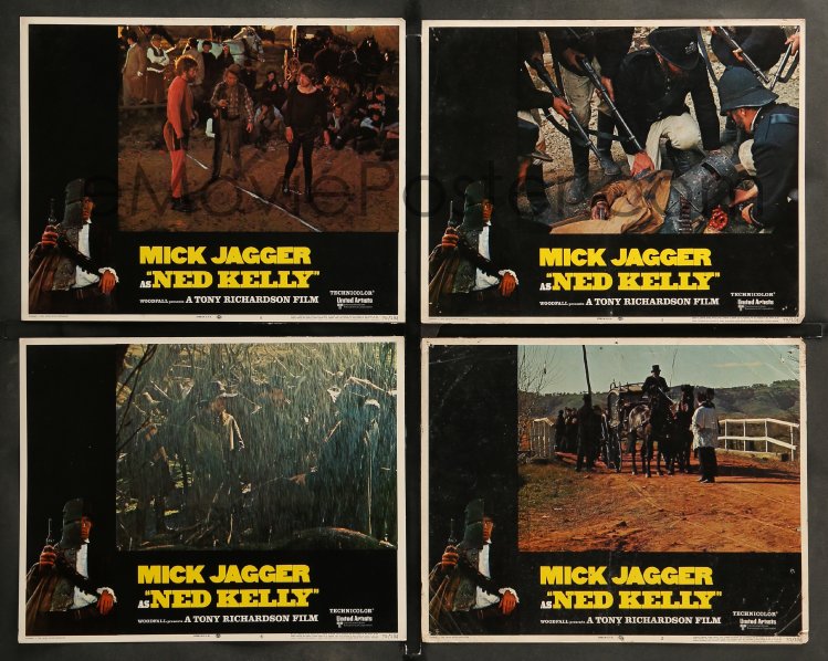 LC Mick Jagger as Ned Kelly