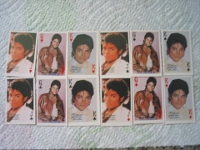 Michael Jackson miniature keychain / deck of cards