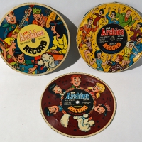 Cardboard 45 RPM records - Archies group