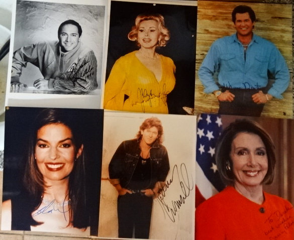 Variety of Star autographed pics