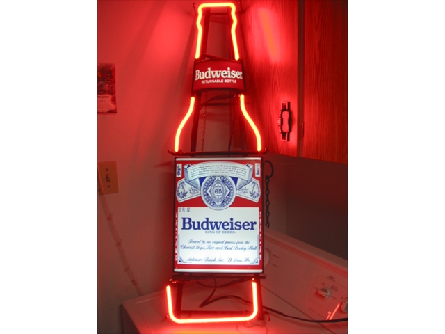 Neon beer sign