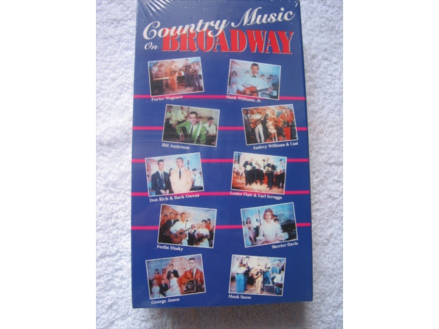 New sealed VHS country music videos